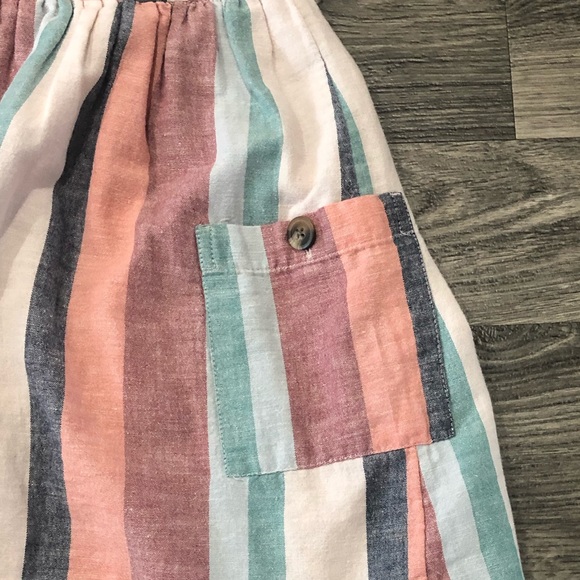 SOLD * AMERICAN EAGLE Linen Halter Dress - Picture 4 of 9